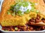 Chili Et Casserole De Pain De Maïs