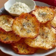 Chips De Fromage Cottage À La Friteuse À Air