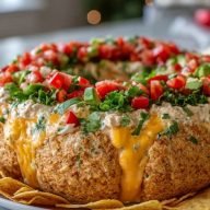 Couronne De Fromage Tacos De Noël