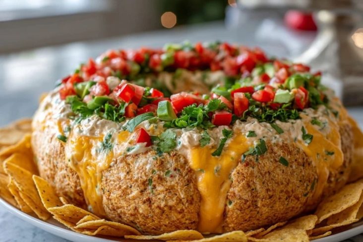 Couronne De Fromage Tacos De Noël