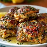 Cuisses De Poulet Grec Maison