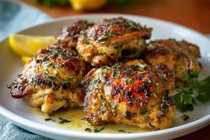 Cuisses De Poulet Grec Maison