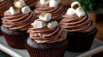 Cupcakes Au Chocolat Chaud