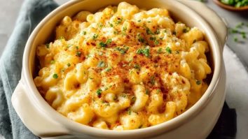 Macaroni Au Fromage Riche En Protéines
