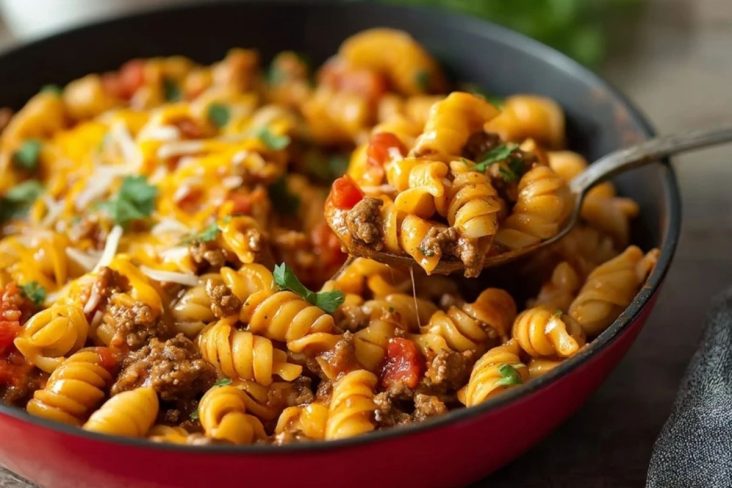 Pasta Taco Facile En Un Seul Plat