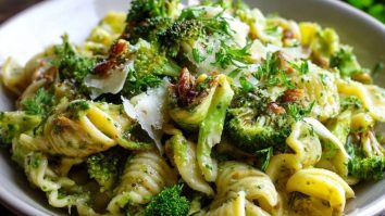 Pâtes Au Brocoli Écrasé