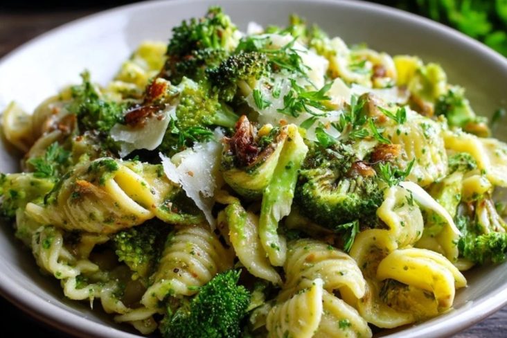 Pâtes Au Brocoli Écrasé