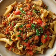 Pâtes Aux Lentilles Nutritives