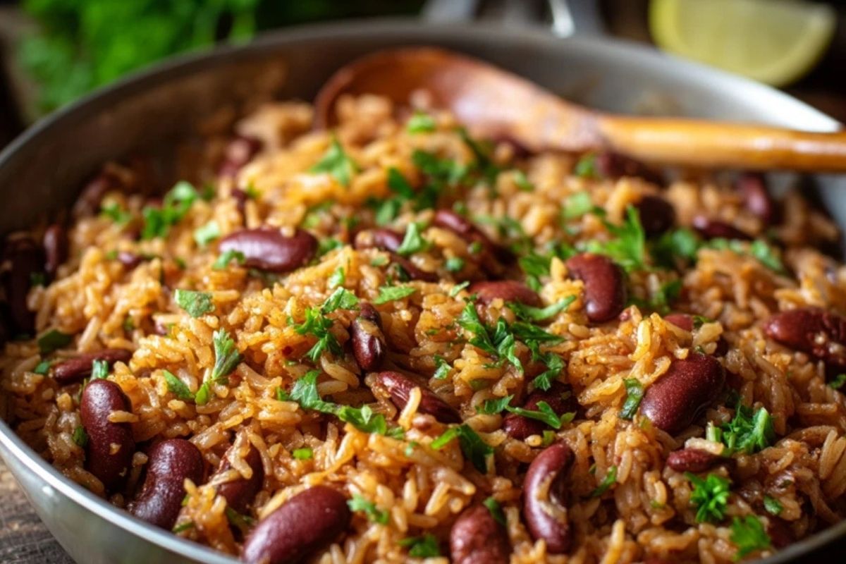 Riz Aux Haricots Rouges Et Épices Shawarma