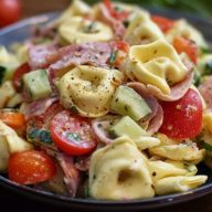Salade de Tortellini à lItalienne