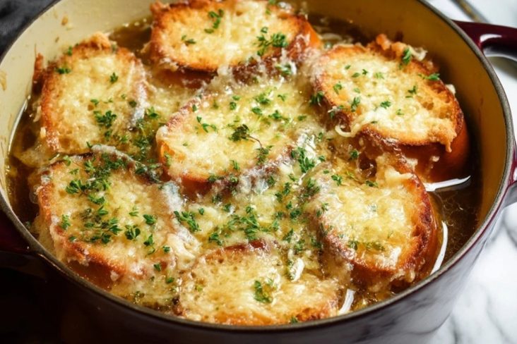 Soupe À LOignon Gratinée