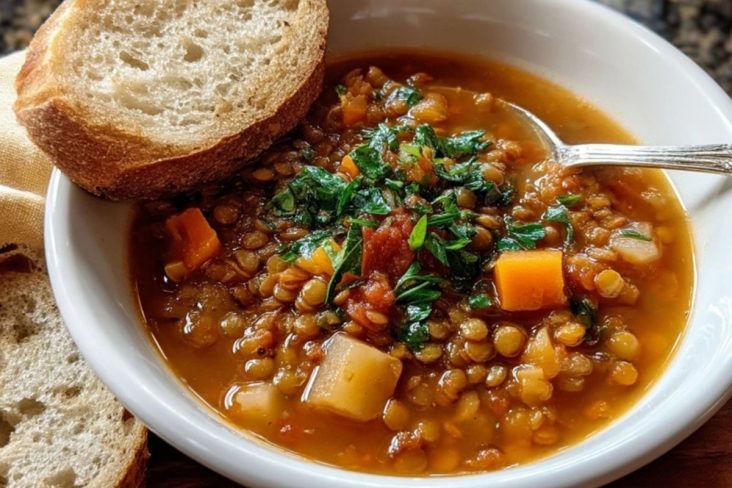 Soupe De Lentilles De Mamie