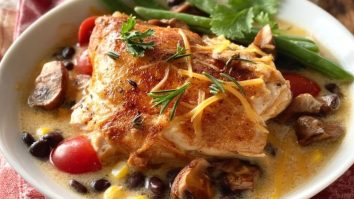 Soupe De Poulet Crémeuse À La Mijoteuse