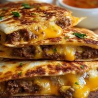 Tortillas Fondantes au Bœuf Smashed avec Beurre Cowboy