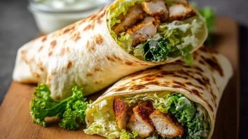 Wrap Au Poulet Caesar Croquant