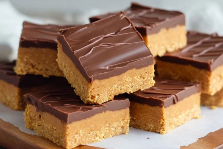 Barres De Cacahuète Sans Cuisson