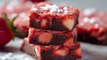 Brownies Aux Fraises