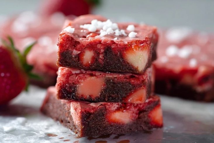Brownies Aux Fraises