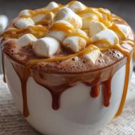 Cacao Chaud Caramel Et Guimauves