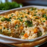 Casserole De Poulet Et Riz Saine