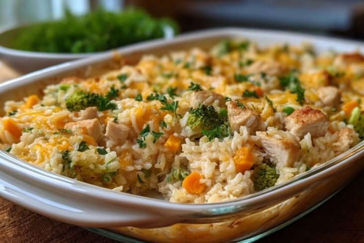 Casserole De Poulet Et Riz Saine