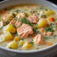 Chaudrée de Saumon Réconfortante