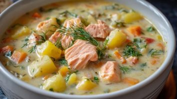 Chaudrée de Saumon Réconfortante