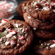 Cookies Au Chocolat Double Et Menthe Poivrée