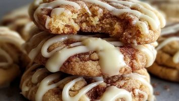 Cookies Au Fromage Frais Et À La Cannelle