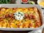 Enchiladas au Poulet et Fromage à la Crème