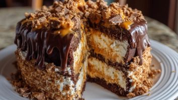 Gâteau Bombes au Beurre de Cacahuète