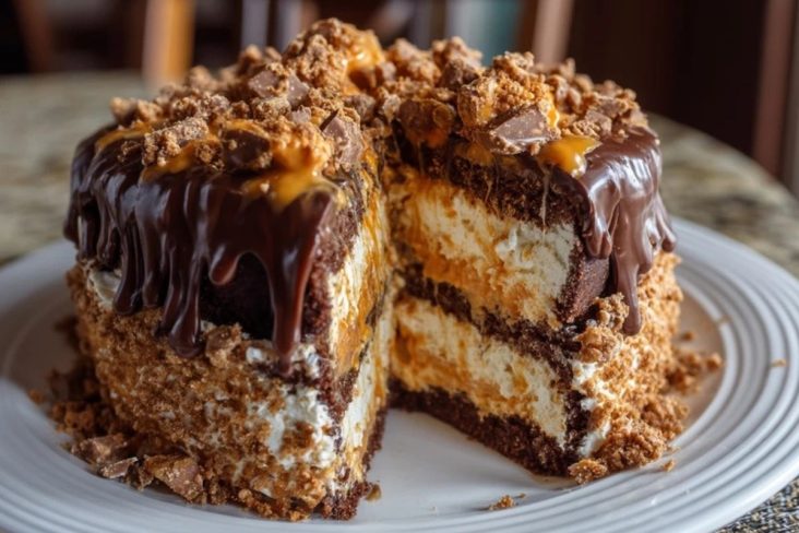 Gâteau Bombes au Beurre de Cacahuète
