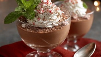 Mousse Au Chocolat Menthe Poivrée