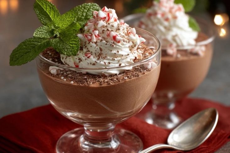 Mousse Au Chocolat Menthe Poivrée