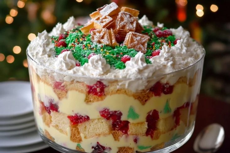 Trifle Arbre de Noël